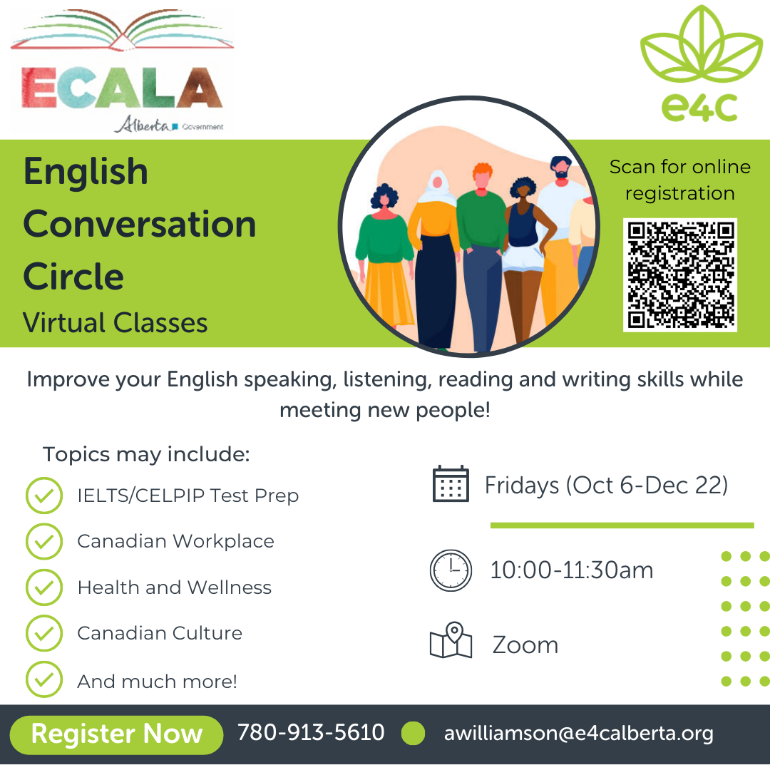 English Conversation Circle - Beginner Intermediate