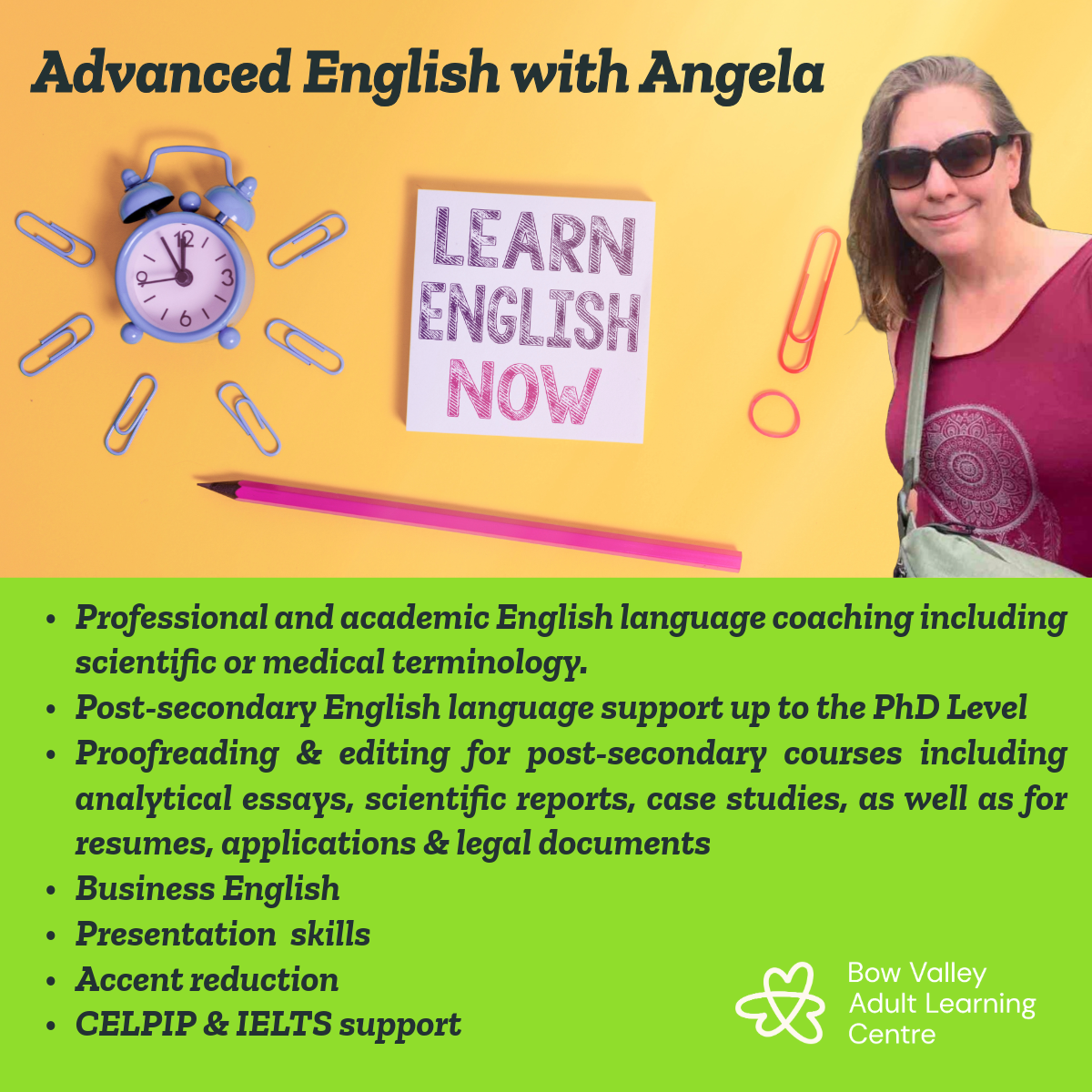 Advanced English Language Tutoring (Including CELPIP &amp; IELTS)