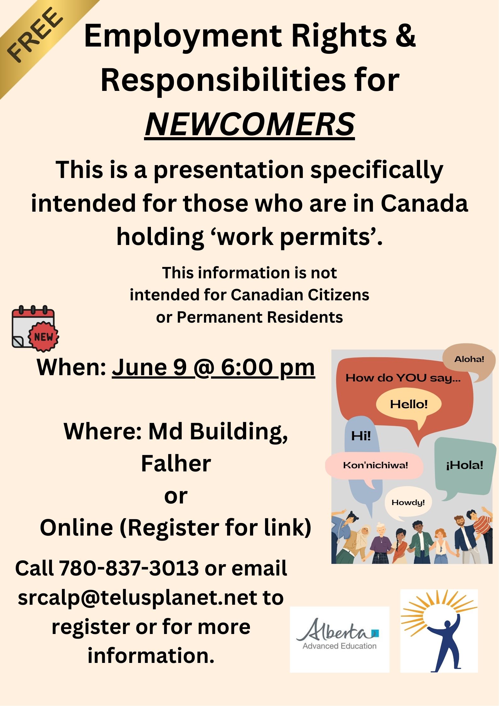 Employment Rights and Responsibilities for Newcomers and People that hold work permits