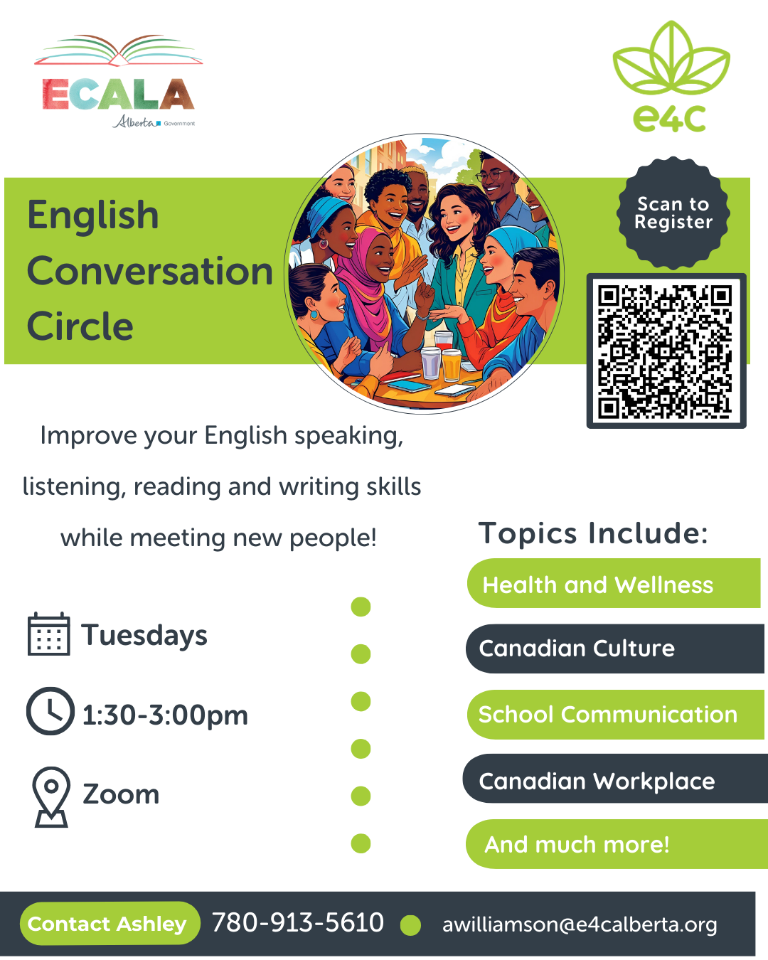 English Conversation Circle - Beginner Intermediate